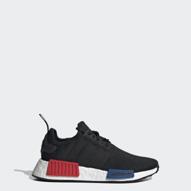 Youth 8-16 Years Originals Black NMD_R1 Refined Shoes