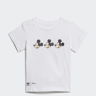 T-shirt Mickey and Friends Disney Branco Criança Originals
