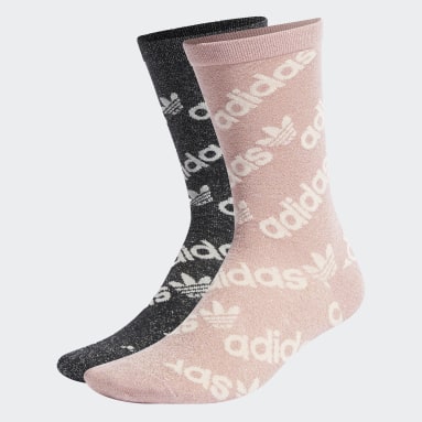 Originals Pink Crew sokker, 2 par