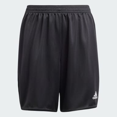 Black adidas soccer shorts