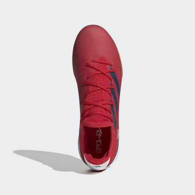 Football Red Gamemode Knit Indoor Boots