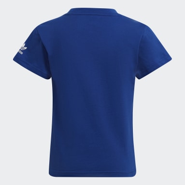 Camiseta Adicolor Azul Niño Originals