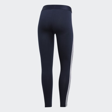 Dames Sportswear Blauw Essentials 3-Stripes Legging