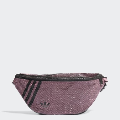 Adidas fanny pack pink clearance
