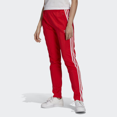 Pantaloni della tuta rossi | adidas IT