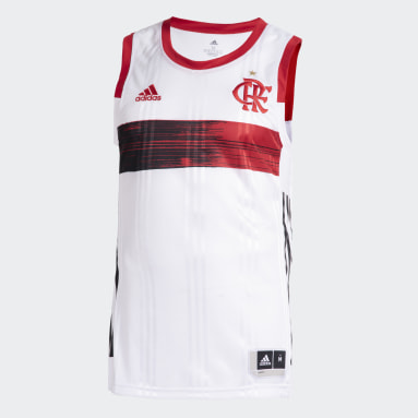 Camisa CR Flamengo 2 Branco Homem Basquete