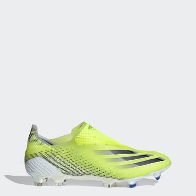 Zapatos de Fútbol X Ghosted+ Terreno Firme Amarillo Hombre Fútbol