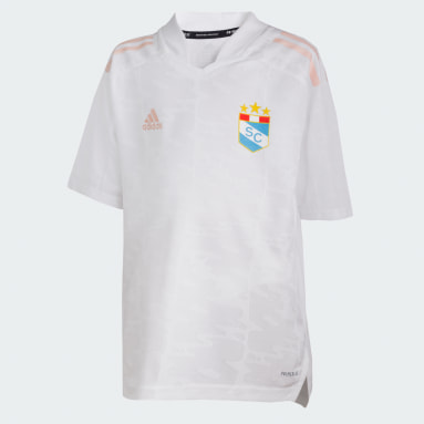 Tercera Camiseta Sporting Cristal 21/22 Blanco Niño Fútbol