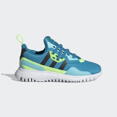 Boys teal shoes clearance
