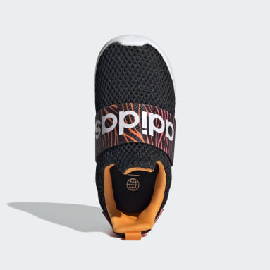 Kids Sportswear Black Lite Racer Adapt 4.0 Slip-On Shoes