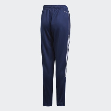 Youth 8-16 Years Football Blue Tiro 21 Tracksuit Bottoms