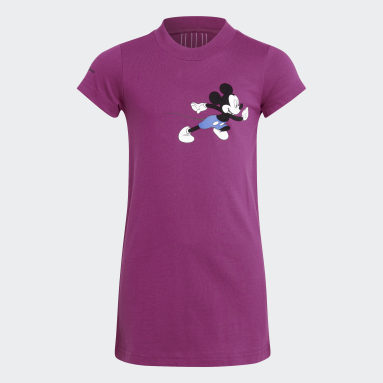 Conjunto de Verão Mickey Mouse Disney Rosa Raparigas Sportswear