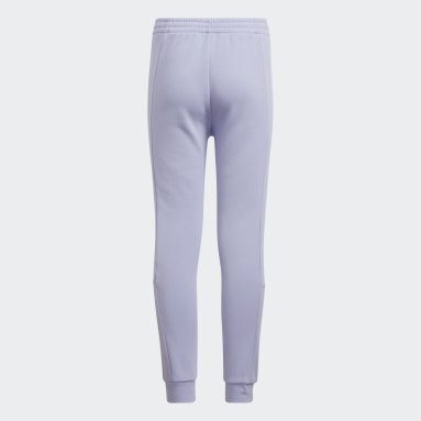 Purple adidas joggers clearance