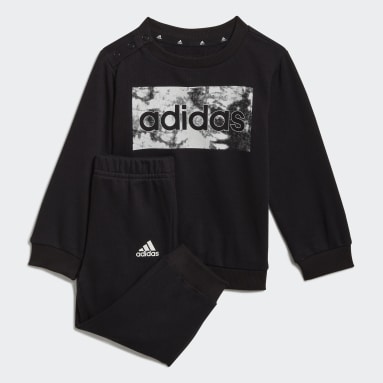 Kinderen Sportswear Zwart adidas Essentials Sweatshirt en Broek