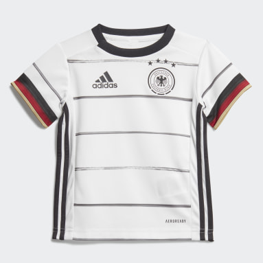 Børn Fodbold Hvid Germany Baby hjemmebanesæt