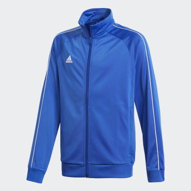 Adidas sweatjacke blau