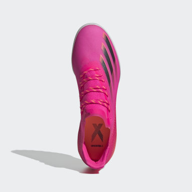Zapatos de fútbol X Ghosted.1 Pasto Sintético Rosado Hombre Fútbol