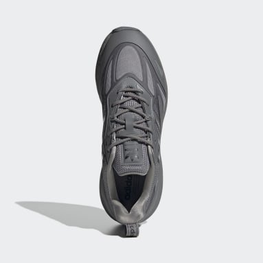 Men's Originals Grey ZX 2K Boost 2.0 Shoes