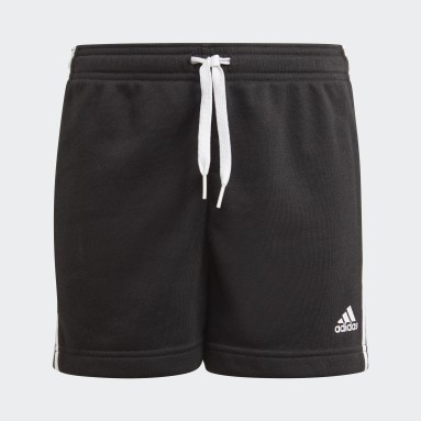 Short adidas Essentials 3-Stripes Noir Filles Sportswear