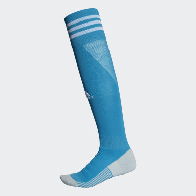 Calcetines AdiSocks con largo a la rodilla (UNISEX) Turquesa Fútbol