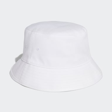 Originals White Trefoil Bucket Hat