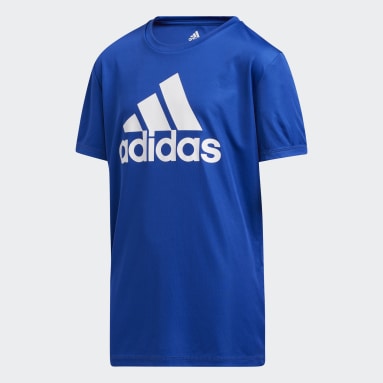 mens blue adidas t shirt