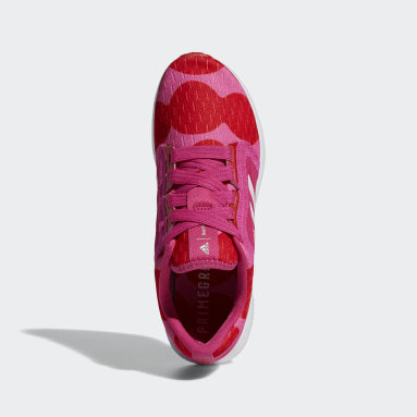 Women Running Pink Edge Lux 4 x Marimekko Shoes
