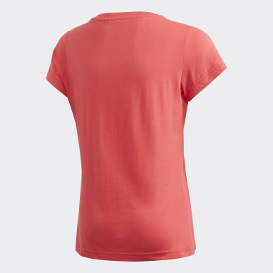 Camiseta Essentials Linear Rosa Niña Training