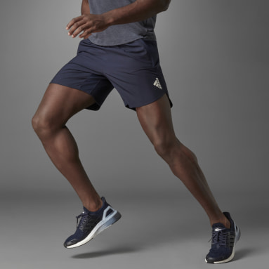 Men Gym & Training Blue Designed for Training Shorts