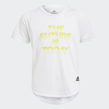 Camiseta XFG Primeblue AEROREADY Branco Meninas Training