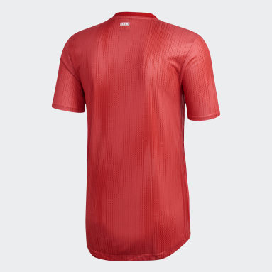 Maillot Third Real Madrid Authentique Rouge Hommes Football