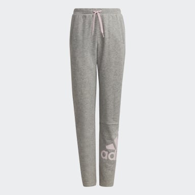 Girls grey adidas joggers Clearance
