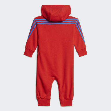Infant & Toddlers 0-4 Years Training Red adidas x Classic  LEGO® Onesie