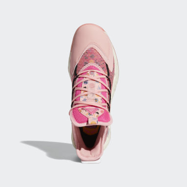 Basketball Pink Pro Boost Low Shoes