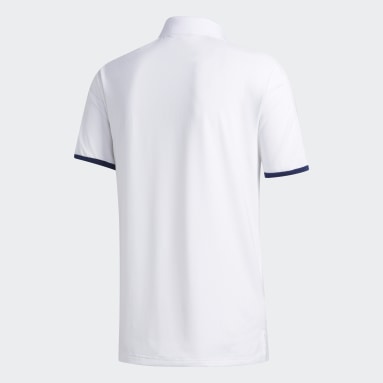Men's Golf White USA Polo Shirt