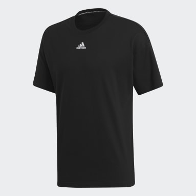 Männer Sportswear Must Haves 3-Streifen T-Shirt Schwarz