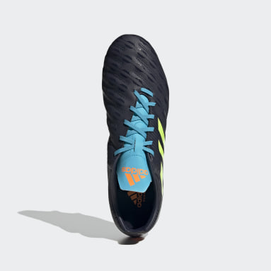 adidas azules botines