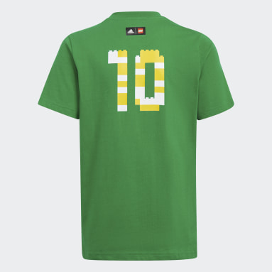 adidas x LEGO® Football Graphic T-skjorte Grønn