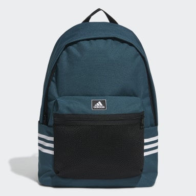 Lifestyle Turquoise Classic 3-Stripes Backpack
