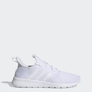 adidas cloudfoam trainers womens white