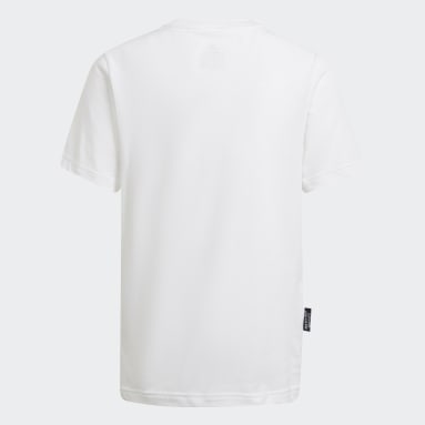 T-shirt Aaron Kai x adidas Graphic Blanc Garçons Sportswear