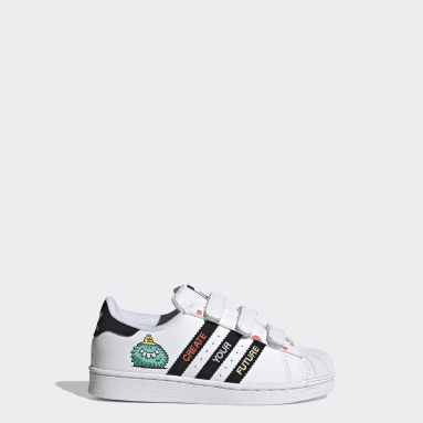 adidas superstar blanche enfant