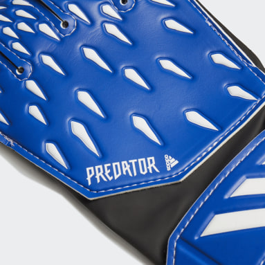 Luvas de Guarda-redes para Treino Predator Azul Criança Futebol