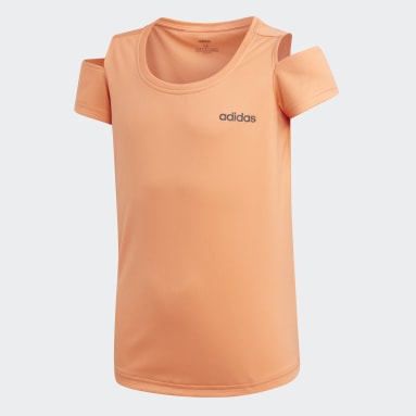 T-shirt Xpressive Cutout Orange Filles Sportswear