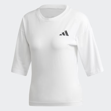 Women Sportswear White Tiger Graphic T-Shirt