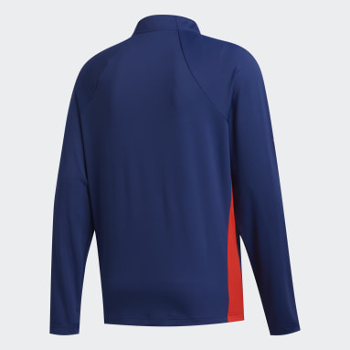 Men's Golf Blue USA Mid-Weight Layer Sweatshirt