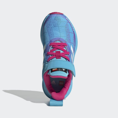 Kinderen Sportswear Turquoise adidas FortaRun x LEGO® Elastic Lace Top Strap Schoenen