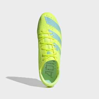 neon track spikes