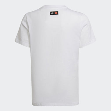 adidas x LEGO® Football Graphic T-skjorte Hvit