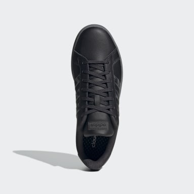 Men's Essentials Grey Grand Court Cloudfoam Lifestyle Court Comfort Shoes